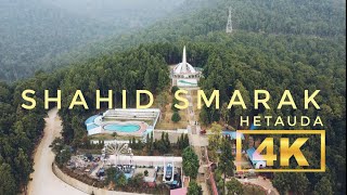 Shahid Smarak Hetauda Drone Shot [upl. by Shepp]