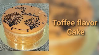 Making A Toffee Flavor Cake [upl. by Bowman]