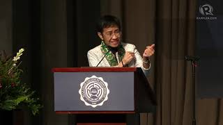 WATCH Maria Ressas De La SalleCollege of Saint Benilde commencement speech [upl. by Lee]