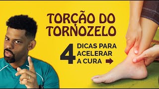 ENTORSE DE TORNOZELO  4 DICAS p ACELERAR a sua cura  Ideal p 4 semanas após o entorse [upl. by Persas600]