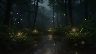 ASMR Gentle River Sounds with Chirping Crickets amp Frogs  Relaxation for Sleep amp Meditation [upl. by Thilda98]