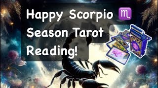 Daily Tarot Scorpio ♏️ Season Begins [upl. by Araf]