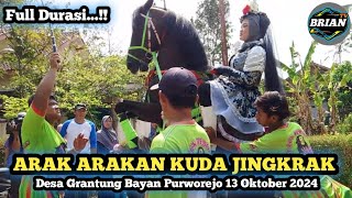 Pawai Kuda Jingkrak Desa Grantung Bayan Purworejo [upl. by Nalra]