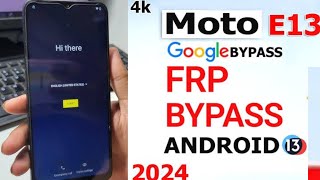 Moto g14 FRP Bypass Android 13Moto g14 Google account lock Unlock [upl. by Namaj238]