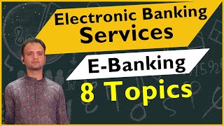 Electronic Banking System  Electronic Banking Services EBanking  Business Studies Class 11 [upl. by Nodlehs]