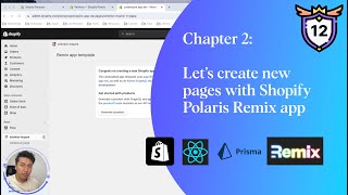 12  Let’s create new pages with Shopify Polaris Remix app [upl. by Celinda]