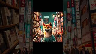 quotShiba Inus Stylish Life in Shinjuku Tokyos Urban Adventures aiimages dog shiba funnyvideoquot [upl. by Nickie]