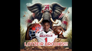 JAYLEN WADDLE 20 LOADING LOTZEIR BROOKS GIVES TIDE HIS VERBAL crimsontide rolltide crimsontide [upl. by Cung]