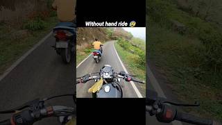 Without hand ride bullet 350 😰 [upl. by Dow768]