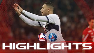 HIGHLIGHTS  Lille 11 PSG  ⚽️ Mbappé [upl. by Arst402]