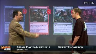 Pro Tour Return to Ravnica Deck Tech Elemental Combo with Gerry Thompson [upl. by Valeta]