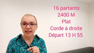 PRONOSTIC PMU QUINTÉ  JEUDI 12 SEPTEMBRE À PARIS LONGCHAMP RÉUNION 1 COURSE 1 pronosticdujourcaro [upl. by Satsoc236]