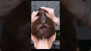 Refreshing simple and practical fashionableversatile hairdo hairstyle shorts hairtutorials [upl. by Leihcar]