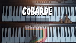 Cobarde  Enjambre  Teclado Cover [upl. by Tala54]