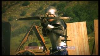 Virginia Hankins Stunt Demo Reel  Deadliest Warrior quotJoan of Arcquot Final Fight [upl. by Alleb]