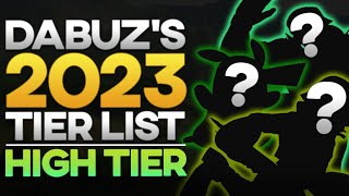 END OF 2023 TIER LIST HIGH TIERS [upl. by Ynaoj]