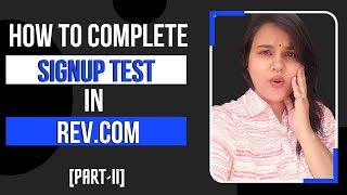 How to register in revcom❓How to complete signup test in revcom 😱 [upl. by Huckaby]