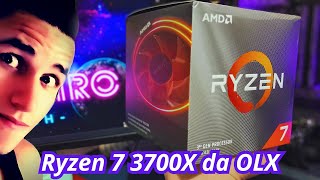 Comprei um Ryzen 7 3700X na OLX Unboxing e testes [upl. by Jarad902]