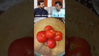 Madhampatty Rangaraj fav Tomato🍅 Rasam shorts tomatorasamrecipe madhampattyrangaraj socialtalk [upl. by Yroc]