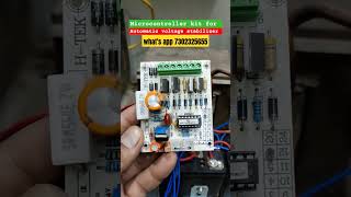 ShortAutomatic stabilizer Best PcbboardMicrocontroller kit 05 steps [upl. by Tore]