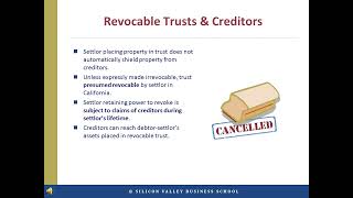 Trusts and Creditor Protection Revocable vs Irrevocable Trusts Explained [upl. by Nisa221]