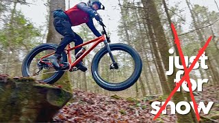 A Fat Bike for Trail Riding  Norco Bigfoot Ride and Review [upl. by Enortna]