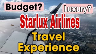 Starlux Airlines Taiwan To Clark Philipi Flight Experience 2024travel clarkinternationalairport [upl. by Hal]