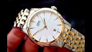 ĐỒNG HỒ ORIS ARTELIER DATE 73376704351MB 01 733 7670 435107 8 21 78 [upl. by Cristionna]