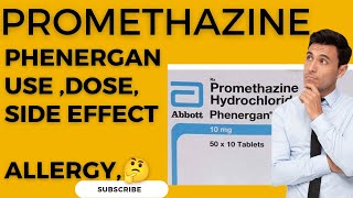 Promethazine tablet usedose precautionsside effect phenergan tabletsyrup allergy me use [upl. by Anitac544]