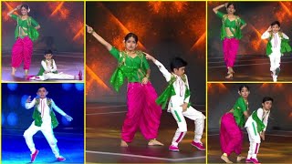 Super Dancer 4Sanchit and Vartika ka Anazing Folk Fusion dance performance [upl. by Ynnavoeg]