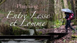 Planning for a winter backpacking trip in the Belgian Ardennes  Entre Lesse et Lomme  Part 3 [upl. by Chafee]