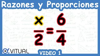 🟦 Encontrar el Elemento Faltante en la Proporción  Video 1 [upl. by Naima]