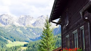 ReisebloggerWG im Berghaus Anna Lisa im Kleinwalsertal [upl. by Enylecoj]