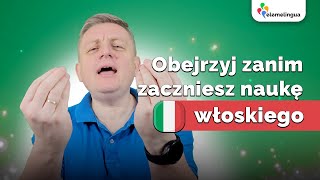 Język włoski dla początkujących  darmowy webinar [upl. by Ikkim]