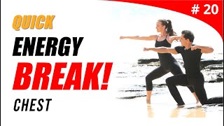 2 Minute Energy Break with Gilad  Chest [upl. by Nilved]