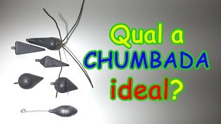 Qual a CHUMBADA ideal para pesca de PRAIA [upl. by Constantina]