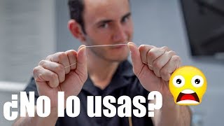 ¿NO usas hilo dental Querrás usarlo después de ver este video [upl. by Dimitris]