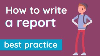 How to write a ✅ report  tips for school success [upl. by Ilzel510]