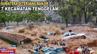 BANJIR 1 METER TERJANG PADANG PARIAMAN  7 KECAMATAN TERENDAM BANJIR  INFO BANJIR HARI INI [upl. by Ellata]