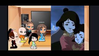 Past Team Avatar React To Team Korra Avatar The Last Airender Gacha life [upl. by Renrew786]