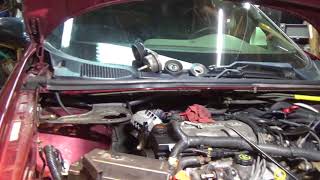 the Best way to replacement the alternator chevy venturepontiac montanaoldsmobile silhouette pt1 [upl. by Arrik4]