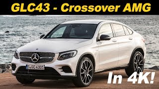 2018 Mercedes Benz GLC 43 AMG Coupe First Drive Review In 4K UHD [upl. by Bijan]