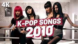 THE BEST KPOP SONGS OF 2010 [upl. by Odlanier]