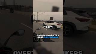 Overtaking Bikers Gang GONE Wrong 😱 OldGuyRidin [upl. by Omolhs236]