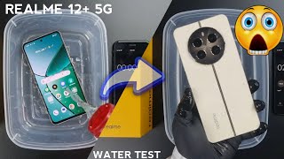 Realme 12 5G iP54 Water Test 💧💦 Lets See Realme 12 Plus is Waterproof Or Not [upl. by Tevis]