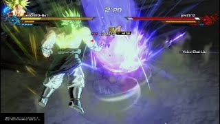 Custom Broly Zs METEORIC RAGE COMBO [upl. by Wincer]