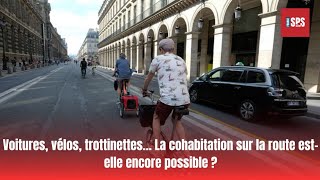 Voitures vélos trottinettes… La cohabitation sur la route estelle encore possible [upl. by Gefell]