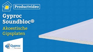 Gyproc Soundbloc® Platen [upl. by Mapes]