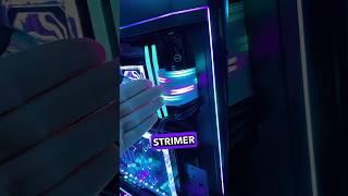 StromflussOptik einstellen Lian Li Strimer plus RGB Kabel Effekt gamingpc pcbuilding bastelnerd [upl. by Eetnod107]