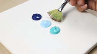 Tropical Seascape Acrylic Painting Tutorial Lets Paint the Sea [upl. by Gebler740]